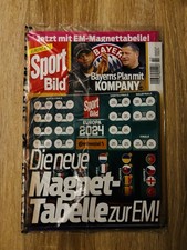 SPORT BILD Nr. 22 2024 mit Magnettabelle EM 2...