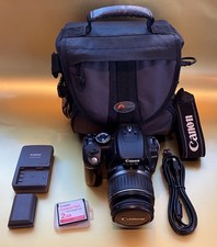 Canon EOS Rebel XT 8.0MP Digital Camera With 18-55 Mm Zoom Lens - Tested Great