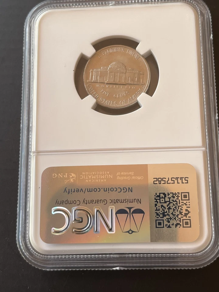 1984D Jefferson Nickle NGC MS64 - Image 2 of 2