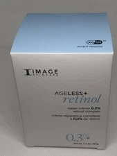 I-IMAGE Skincare Ageless+Retinol 0.3% Repair Crème 1.7 Fl Oz/50 Gram.  NEW/BOX