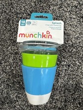 Munchkin Slash 2 Cups With Training Lids 18mo