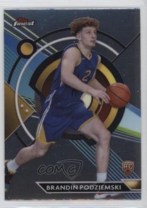 2023-24 Topps Finest Common Brandin Podziemski #92 Rookie RC