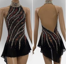 Y-61 Figure skating performance costume customization competition grading skirt