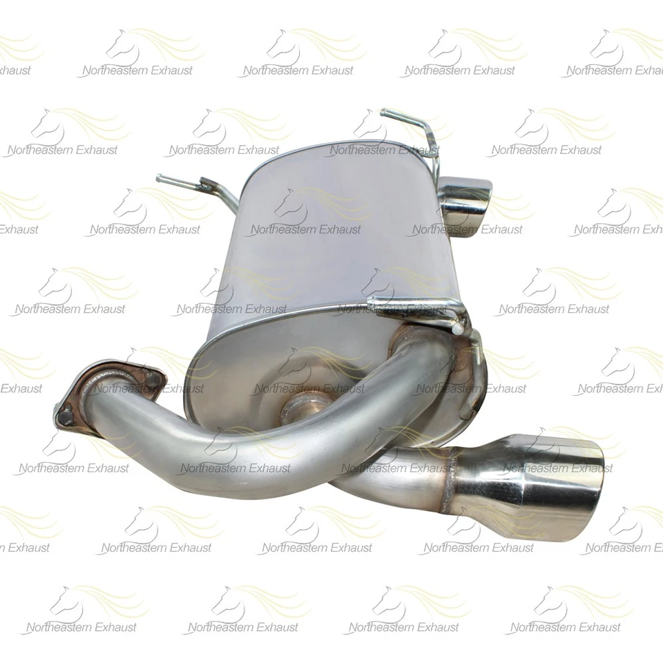 Задний глушитель выхлопной системы из нержавеющей стали подходит для: Nissan 350Z 3,5 л 2003-2006 годов выпуска - Изображение 4 из 4