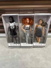 Barbie Signature LOOKS Dolls #10, #11, & #12 Lot Bundle!