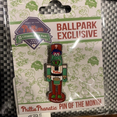 Philadelphia Phillies PHILLY PHANATIC Ballpark Exclusive Pin Of The Month New - Picture 2 of 3
