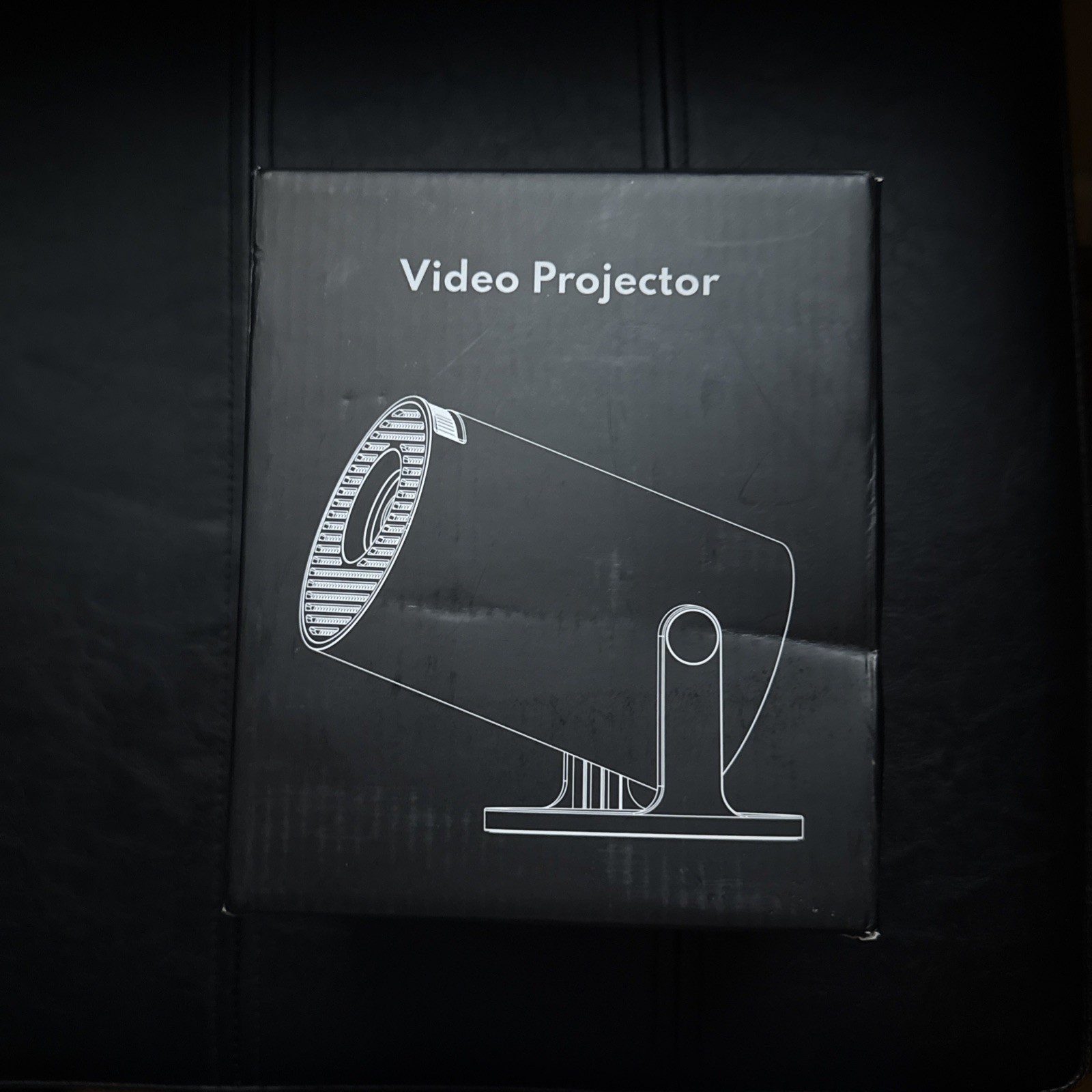 Portable Mini Projector HY300 PRO 4K 1080P Dual-Band WiFi 5G Bluetooth-image