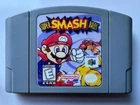 AUTHENTIC Super Smash Bros Nintendo 64 N64 - MINT Label - Cleaned & Tested