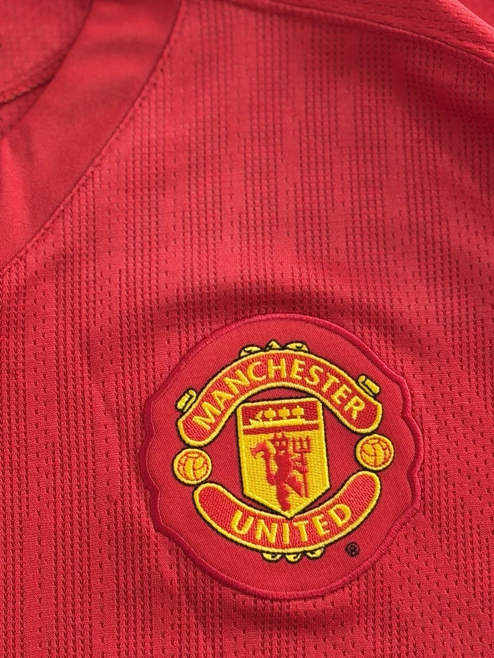 Camiseta Adidas Originales Manchester United 2007/2009 Hombre XL Foto 3 de 4