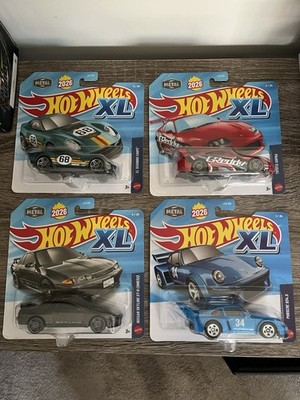 Hot Wheels XL Porsche, Nissan Skyline GT-R, Toyota Supra, El Segundo Coupe 1:43