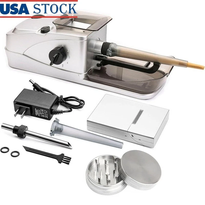 High Quality Cone Rolling Machine Manual Herb Grinder Pre-Roll Holder Case Set