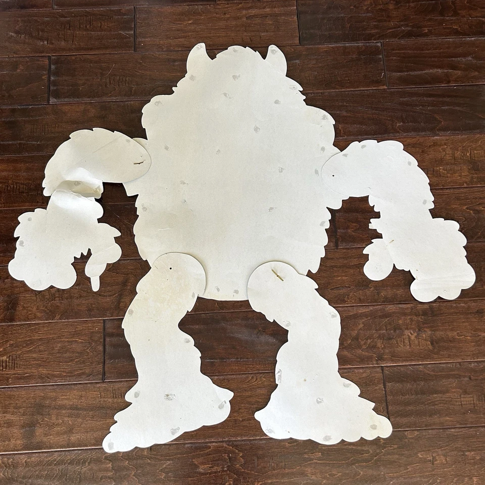 Decoración My Pet Monster 1985 gigante vintage leer Foto 4 de 4