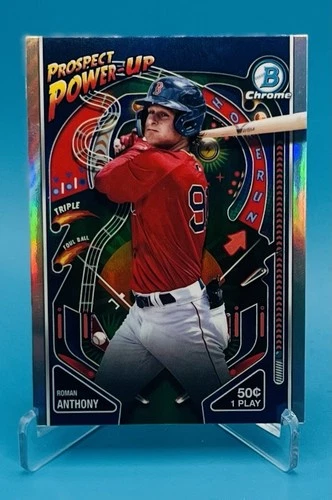 Roman Anthony ROOKIE REFRACTOR INVESTMENT CARD BOWMAN CHROME MVP ROY MINT