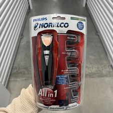 SEALED Philips Norelco All In 1 G370 Grooming 10 Pc Shaving Kit Cordless
