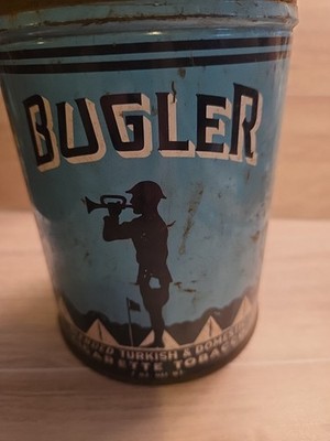 bugler tobacco in a can Pipe 6 oz. BUGLER POUCH ORIGINAL (TURKISH BLEND)Category BUGLER Blended Turkish & Domestic