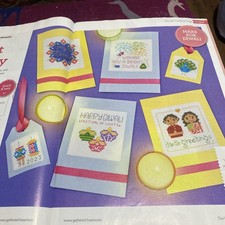 (B3) Diwali Cards & Tags Cross Stitch Chart