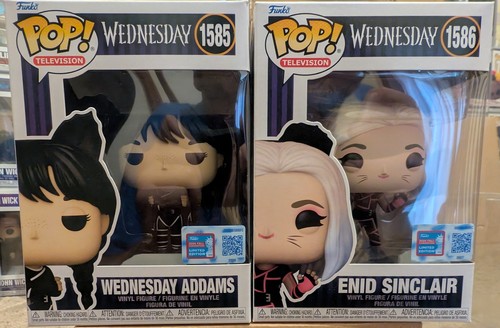 Funko Pop Wednesday Addams & Enid Sinclair 2 Pack NYCC 2024 Fall Convention - Bild 2 von 7