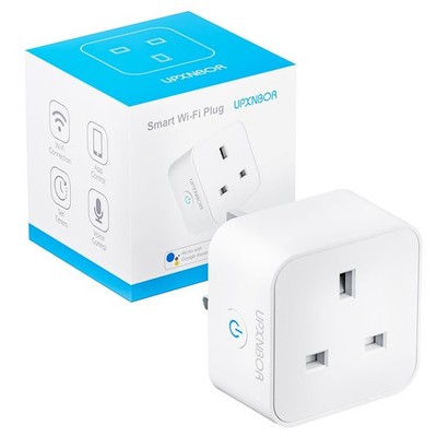 UPXNBOR Smart Plug, WLAN Steckdose kompatibel mit Alexa, Google Home, Wireless...