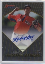 2016 Bowman's Best 1996 25/99 Anderson Espinoza #96BBA-AE Auto 0w3