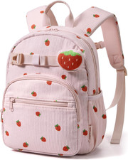 Toddler Backpack Corduroy Preschool Bookbag for Boys Girls 2-4 Cute Kindergart