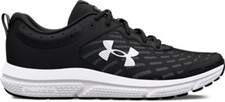 Under Armour Men's UA Charged Assert 10 Running Shoes Black/Black/White - 302617