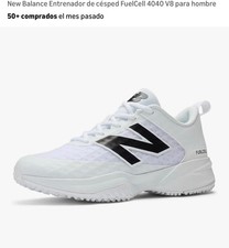 New Balance FuelCell 4040 v8 Men's Turf Trainer Sneaker White/Black