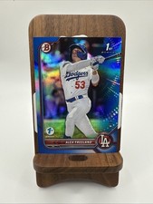 2022 Bowman Draft 1st Edition  Alex Freeland #BD-194 Blue Foil /150 (RC) Dodgers