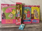 1992 FUN TO DRESS BARBIE #3240 Plus 3 New Vintage Outfits Sealed 1992