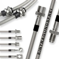 FüR Dacia Sandero Stahlflex BremsschläUche