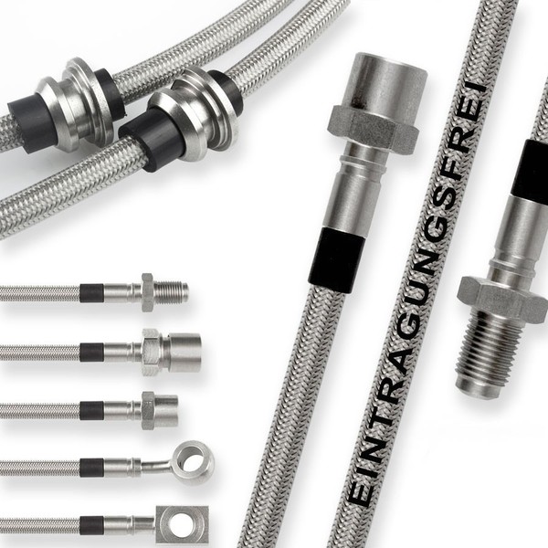 FüR Dacia Sandero Stahlflex BremsschläUche-image