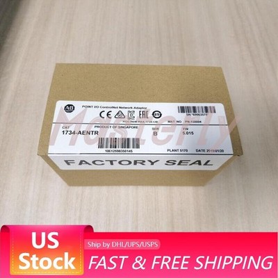 New AB 1734-AENTR  Point I/O Dual Port Adaptor Module 1734AENTR US Free Tax