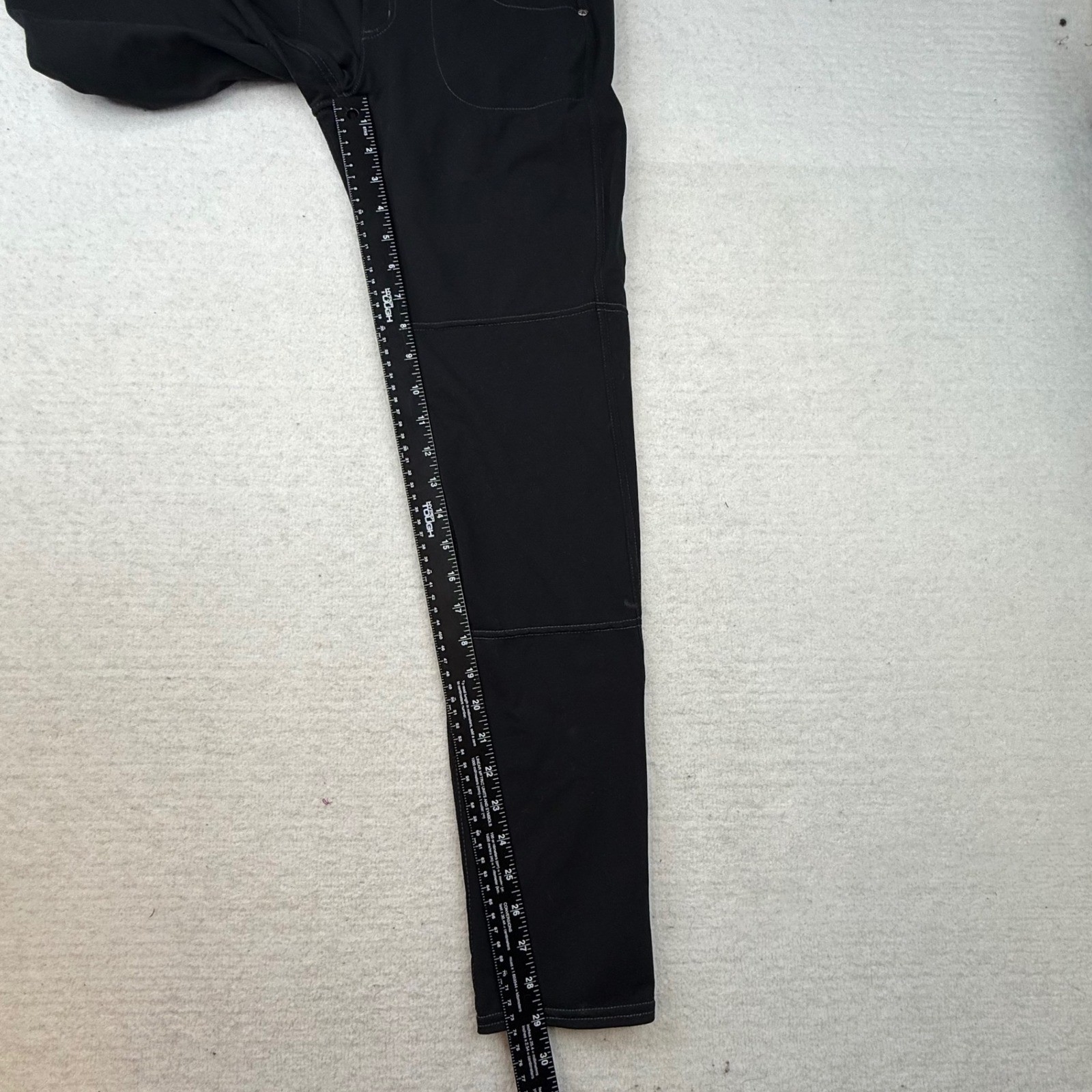 Athleta Black Performance Stretch Pants Womens Si… - image 3