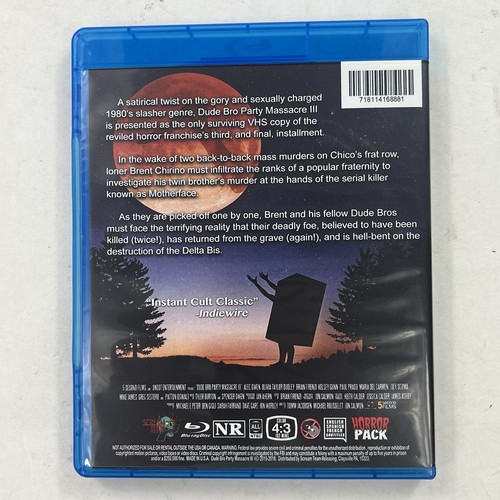Dude Bro Party Massacre III / Blu-ray / 2015 / Scream Team Release - Imagen 2 de 5