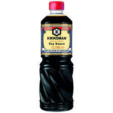 Kikkoman Soy Sauce, 1 Litre – Naturally Brewed