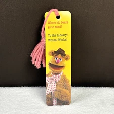 Vtg 1979 Jim Henson's The Muppets Fozzy Bear 'Wocka!' Joke Antioch Bookmark 70s!