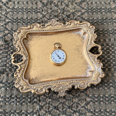 Vintage Le Jour Swiss Pendant Watch  17 Jewels Incabloc  10μ Gold Plated Mint Co