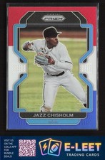 2022 Panini Prizm Jazz Chisholm Red/White/Blue Prizm #256