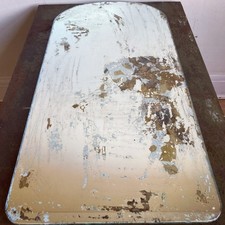 Vintage Distressed Arched Mirror Farmhouse Barn Salvage c1940s