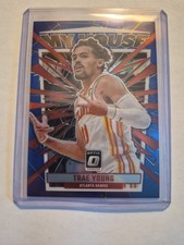 2023-24 Panini Donruss Optic - My House Trae Young #8  Blue Prizm /85