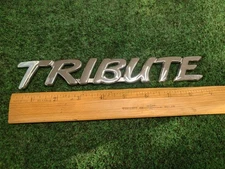 2001-2006 Mazda Tribute Emblem Badge Logo Letters Symbol Trunk Gate Rear OEM 3S8