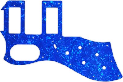 WD Custom Pickguard For Left Hand Guild 2016 S-200 T-Bird Reissue #28BU Blue ...