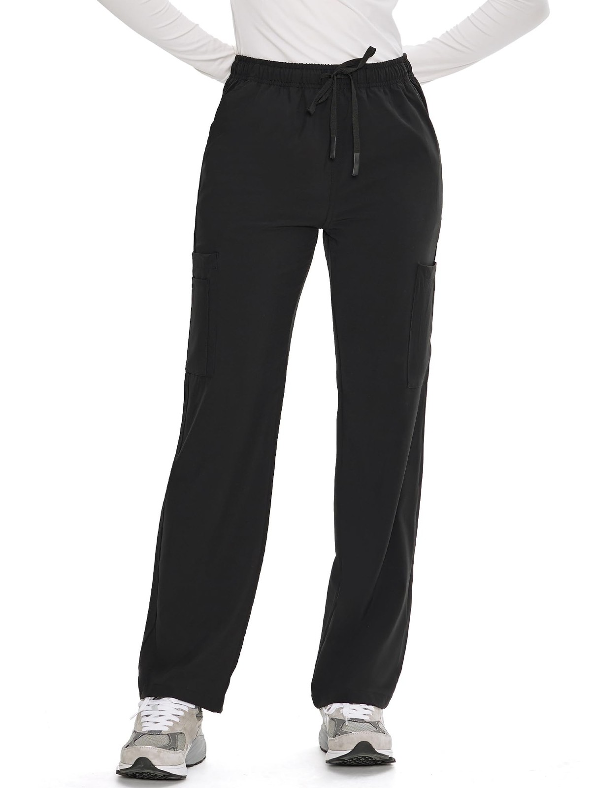 Drawstring Soft Stretch Anti-wrinkle 6 Pockets