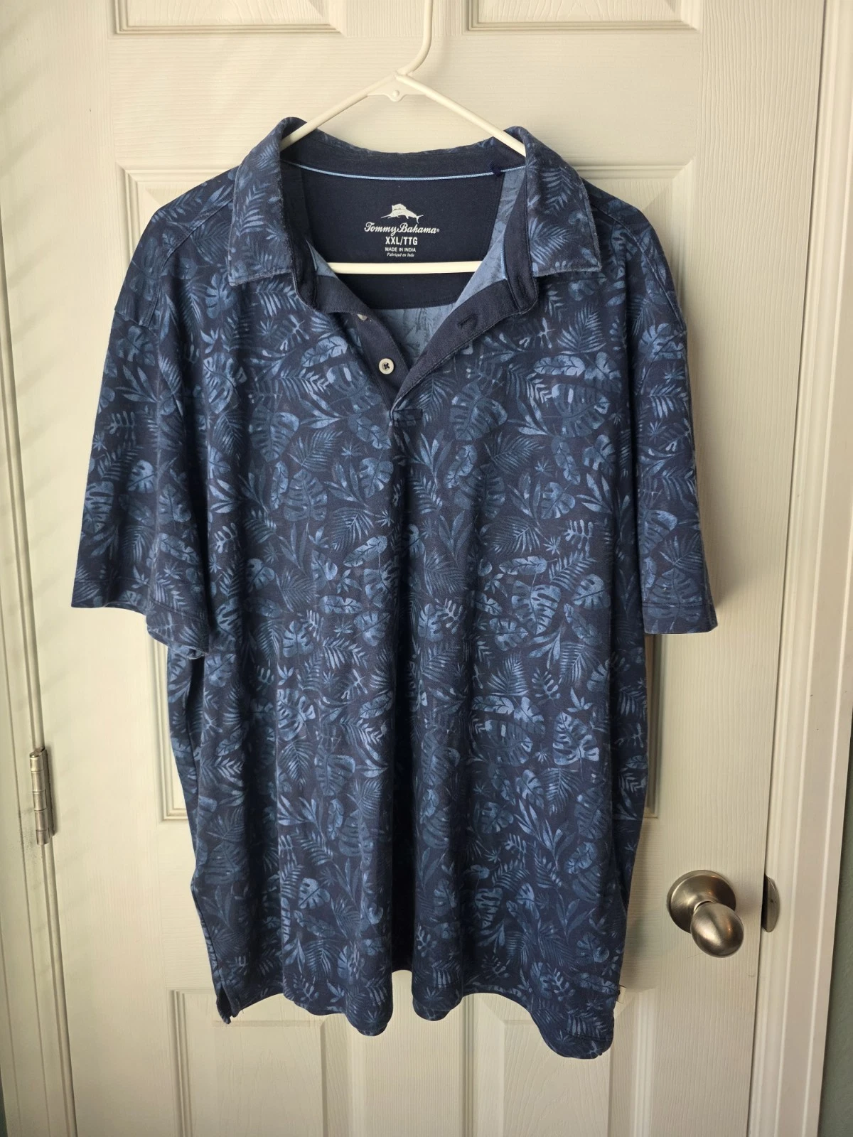 Mens Tommy Bahama all Over Floral Print Button-up Polo Short Sleeve SZ2XL