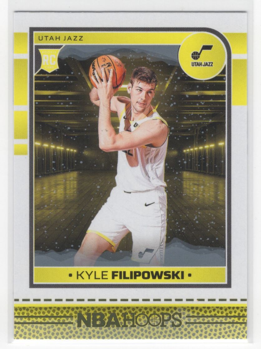 #262 Kyle Filipowski 2024-25 Hoops Winter RC Utah Jazz