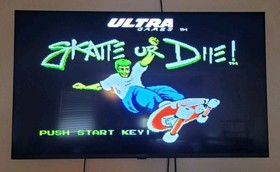 720 - Skate or Die (Nintendo, NES) Tested and Working