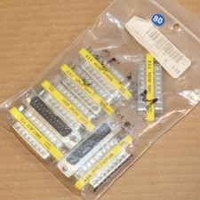 Lot of 8 DB25 Female to DB 25 Female Mini Gender Changer Coupler 25pin D-SUB F/F