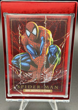 Marvel Masterpieces '92 Platinum Spider-Man #87 Serial Numbered Card