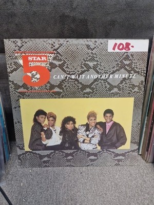 5 FIVE STAR - Can't Wait Another Minute - 12'' Vinyl Record