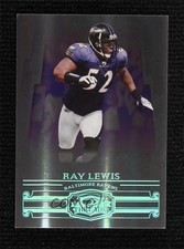 2007 Donruss Threads Century Proof Platinum 12/25 Ray Lewis #6 HOF 0d44