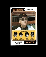 1974 Topps 78 Charlie Fox MG NM-MT #D1,512243